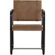 Garrett Cognac Leather Office Chair